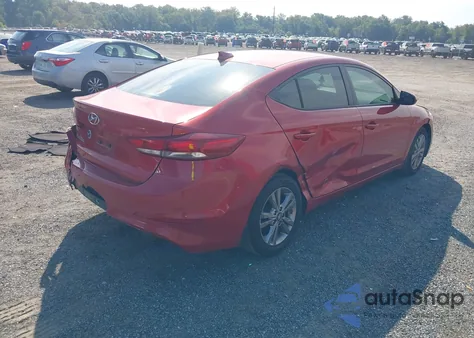 2017 Hyundai Elantra Se из США, поврежденный, VIN 5NPD84LF1HH034299